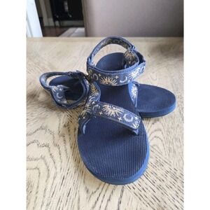 Teva Sandals Celestial Sun & Moon Insignia Blue Sandals Womens Size 11 Strappy